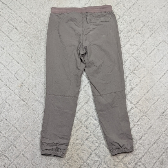 Vuori Pants Mens M Gray Traveler Ripstop Joggers Hike Trail Casual Cotton Blend - Picture 8 of 10